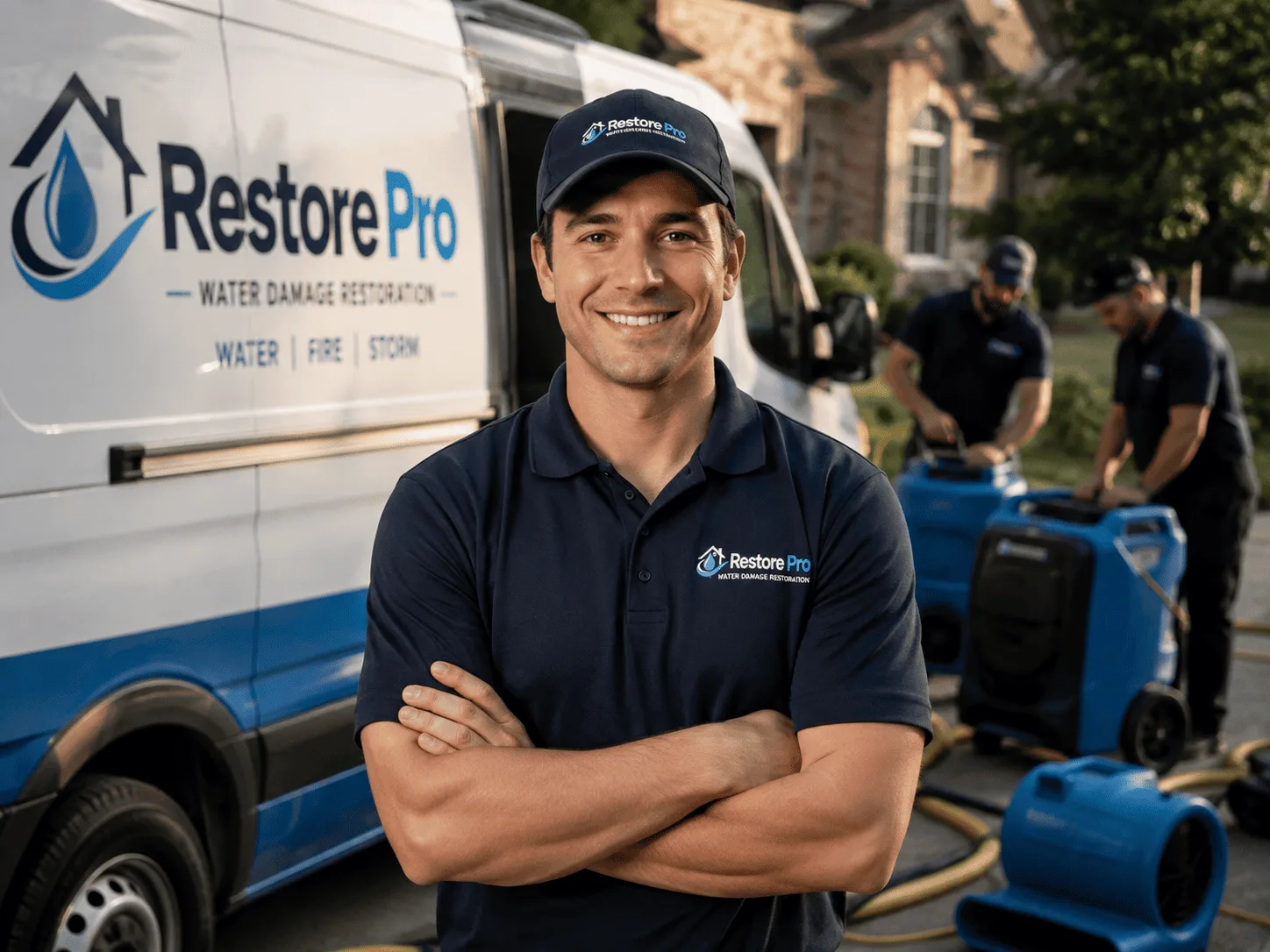 Water Damage Restoration company in Telferner, TX